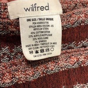 Aritzia Wilfred Blanket Scarf